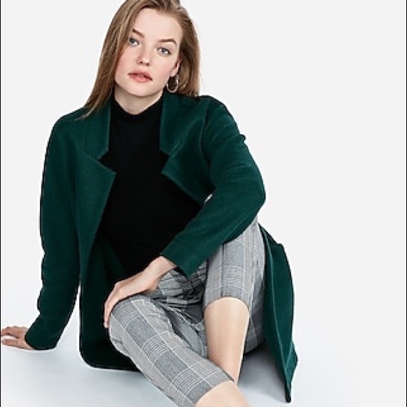 Express Jackets Coats Oversized Tailored Knit Blazer Poshmark